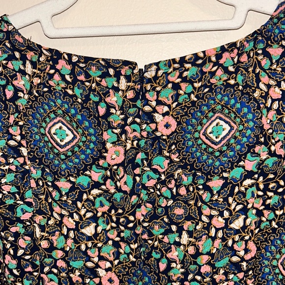 J Crew Factory Short Sleeve Flutter Dress - Picture 7 of 13
